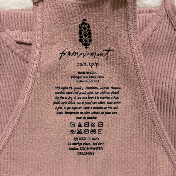 😝 Free People Movement Happiness Runs Crop Tank Top - Picture 6 of 7